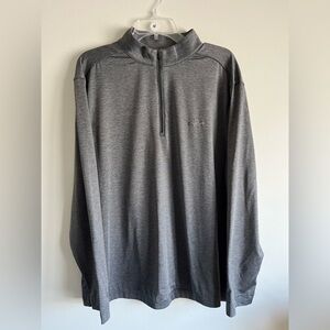 Greg Norman. Men’s Gray Quarter-Zip Pullover. Size XL.